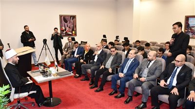 وزير الأوقاف يستقبل طلاب مدرسة القديس بولس الفرير بشبرا