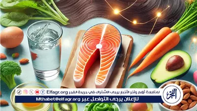 أهمية التغذية السليمة لصحة الشعر