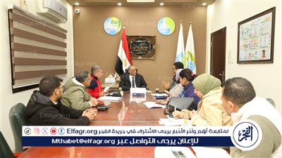 رئيس مياه أسيوط يعقد اجتماعا لرفع كفاءة محطة معالجة صرف صحى الزرابى بابوتيج 