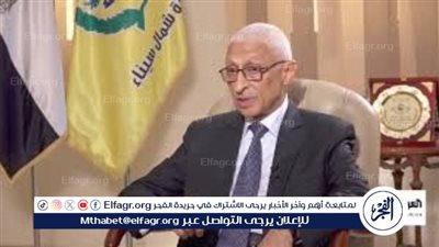 محافظ شمال سيناء: لدينا 3 خطوط طبية لتقديم الخدمات للمصابين في غزة