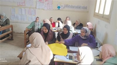  مدير عام التعليم بالدقهلية يتابع تدريب معلمات رياض الأطفال بإدارة ميت غمر 