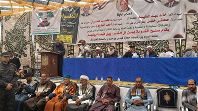 بعد 3 سنوات من الخصومة.. صلح بين آل المراوين وآل الشرايين في قنا