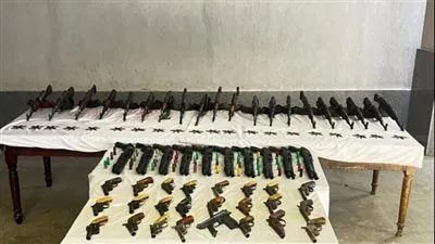 حملات أمنية لضبط حائزى ومتجرى المواد المخدرة والأسلحة النارية