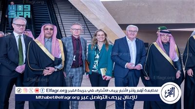 الرئيس الألماني يزور حديقة الملك سلمان في الرياض 