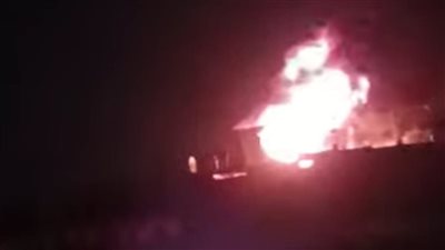 السيطرة علي حريق مصنع طوب بالبحيرة