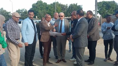 محافظ الأقصر يتفقد نجع الخطباء وشرق السكة وأعمال تطوير موقف الأقاليم وسط الأقصر