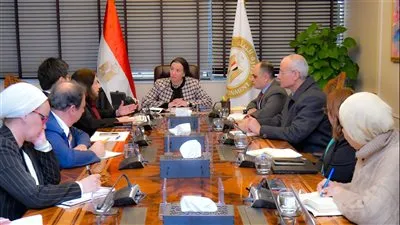 وزيرة البيئة تناقش مع البعثة الفنية للبنك الدولي نتائج تقييم أنشطة مشروع ادارة تلوث الهواء