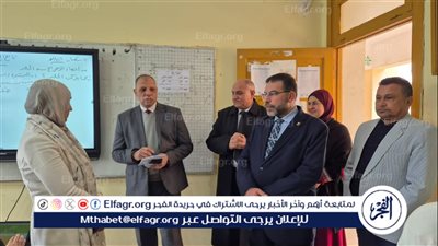 مدير المديريات بالوزارة ووكيل تعليم الدقهلية في متابعة ميدانية لمدارس إدارتي دكرنس وشربين