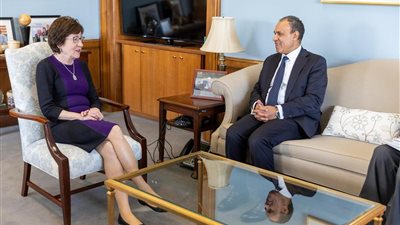 وزير الخارجية والهجرة يلتقي رئيسة لجنة الاعتمادات بمجلس الشيوخ الأمريكي 