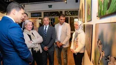 وزيرة البيئة تتفقد المعرض الرابع 