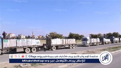 وصول قوافل إغاثية سعودية جديدة إلى جنوب قطاع غزة