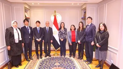 وزيرة التضامن تبحث تعزيز التعاون مع السفير الياباني بالقاهرة