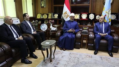 لبحث الملفات المشتركة بينهم... محافظ كفر الشيخ يستقبل مفتي الجمهورية
