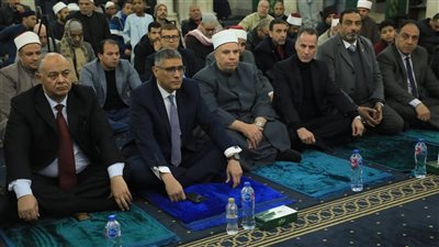 محافظ الجيزة يشهد احتفالية ذكرى النصف من شعبان بمسجد عبد الرحمن الكواكبي