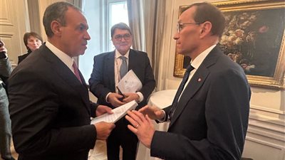 وزير الخارجية والهجرة يلتقي وزير خارجية النرويج لبحث القضية الفلسطينية 