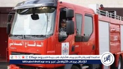 السيطرة على حريق بأرض فضاء بجوار نادي أبشواي الرياضي