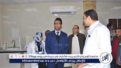 وكيل صحة سوهاج يتفقد مركز القلب والجهاز الهضمي
