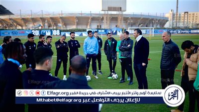 كواليس جلسة ممدوح عيد مع لاعبي بيراميدز قبل مواجهة مودرن سبورت بالدوري