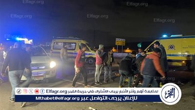 حادث توك توك..وفاة عامل وإصابة ربة منزل بمركز جرجا بسوهاج