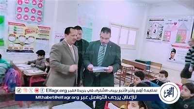 وكيل مديرية تعليم الدقهلية في جولة بمدارس شرق المنصورة التعليمية..صور