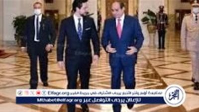 عاجل - الرئيس السيسي يستقبل ولي العهد الأردني الأمير الحسين في القاهرة