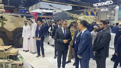 زائرو جناح الإنتاج الحربي يشيدون بقوة مصر وتقدمها في مجال الصناعات العسكرية