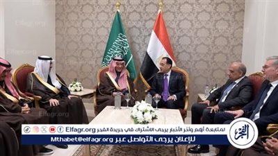 رئيس الوزراء يلتقي وزير الطاقة السعودي على هامش افتتاح معرض 