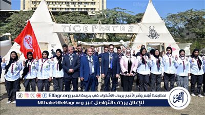 رئيس جامعة القاهرة يفتتح المهرجان الكشفي والإرشادى لجوالي