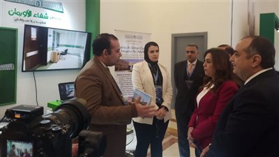 وزيرة التنمية المحلية تزور الجناح الخاص بمؤسسة شفاء الأورمان في الدورة التدريبية للكوادر الأفريقية في نسختها الرابعة