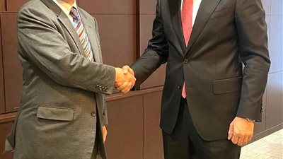 وزير التعليم يعقد اجتماعًا مع رئيس الوكالة اليابانية للتعاون الدولي (جايكا)