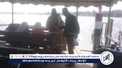 رئيس مركز صدفا باسيوط يتابع سير العمل بمشروع العبارات النهرية بقرية مجريس