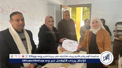 مديرة تعليم مطروح تتابع ختام مبادرة ( معا نعلم أولادنا ) لطلاب مدرسة النور للمكفوفين