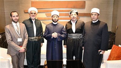 وزير الأوقاف يلتقي رئيس اتحاد علماء الدين الإسلامي في كوردستان 