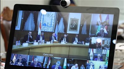 عبر فيديو كونفرانس محافظ الدقهلية يشارك في اجتماع التنمية المحلية لمتابعة موقف المتغيرات المكانية