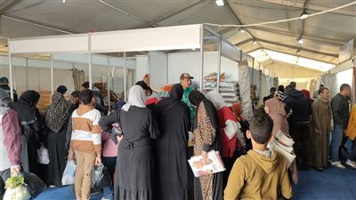 محافظ الجيزة يتابع توافد وإقبال المواطنين الكبير على معارض أهلا رمضان