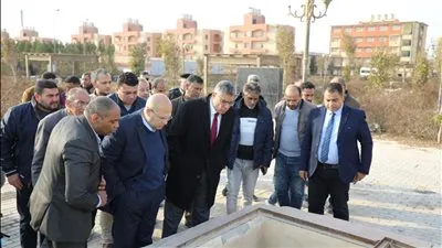 محافظ الجيزة يتفقد التجهيزات النهائية لمشروع إسكان الديسمي لتسكين 256 أسرة