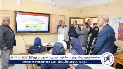 محافظ المنيا يتابع انتظام سير العملية التعليمية بمدرسة سمالوط الثانوية بنات الجديدة