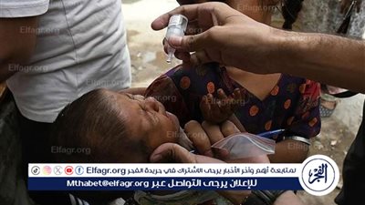 عاجل- استئناف حملة التطعيم ضد شلل الأطفال في غزة السبت لمواجهة تفشي الفيروس