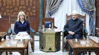 شيخ الأزهر يستقبل رئيسة مجلس النواب بقبرص لبحث سبل تعزيز التعاون المشترك