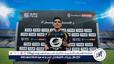 بن شرقي رجل مباراة الأهلي وطلائع الجيش 