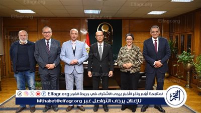 رئيس جامعة أسيوط يستقبل رئيس معهد تكنولوجيا المعلومات لبحث سبل التعاون المشترك 