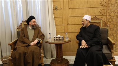 لمناقشة تعزيز الوحدة الإسلامية.. شيخ الأزهر يلتقي رئيس تيار الحكمة الوطني العراقي