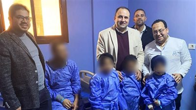 نجاح 5 مناظير أطفال متقدمة وإنقاذ حالات حرجة بمستشفى بلبيس المركزي