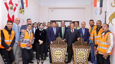 وزير الشباب والرياضة ومحافظ بورسعيد يزوران مركز العزيمة ببورفؤاد لدعم جهود علاج وتأهيل مرضى الإدمان