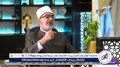 مفتي الجمهورية: الدين ليس صلاة وعبادة فقط