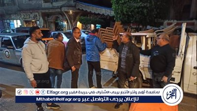 محافظ الدقهلية يتابع أعمال حملة ليلية لرفع الإشغالات بحي شرق المنصورة