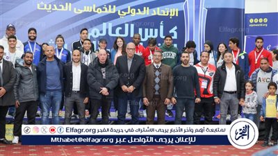 منافسة شرسة بين الاكاديمية البحرية والجامعة الامريكية على منافسات بطولة الخماسي الحديث للجامعات 