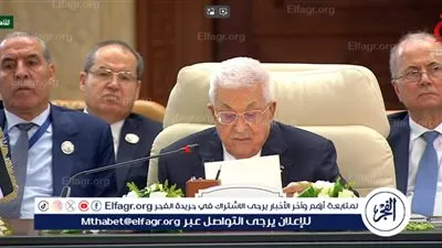 “ابو مازن” يشيد بالخطة المصرية الفلسطينية العربية لإعادة إعمار غزة
