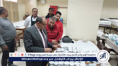 رئيس جامعة بني سويف يطمئن على جودة وجبات الإفطار والسحور بالمدينة الجامعية