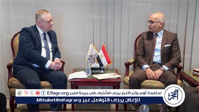 رئيس جامعة عين شمس يستقبل نائب رئيس جامعة إيست لندن